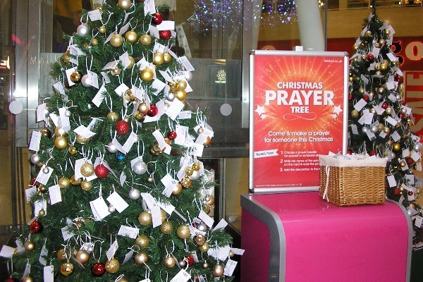 Christmas prayer tree